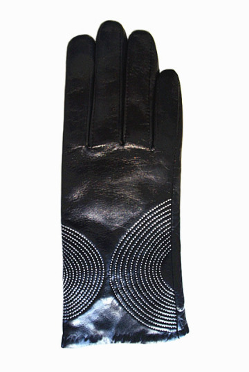 Lady′s Leather Gloves (JYG-23001)