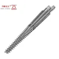 Mga Extruder Bimetallic Conical Twin Screw Barrel
