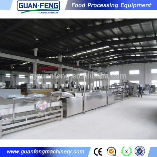 automatic potato chips factory machine