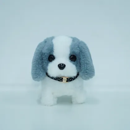 Cute Small Colorful St. Bernard Puppy Plush Toy