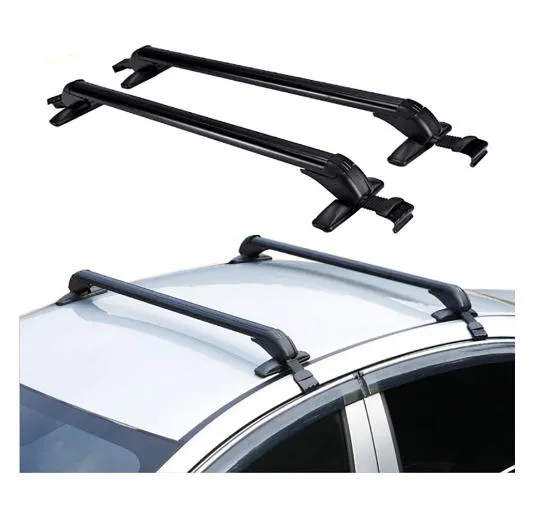 Black Aluminum Universal Car Roof Rack Crossbar