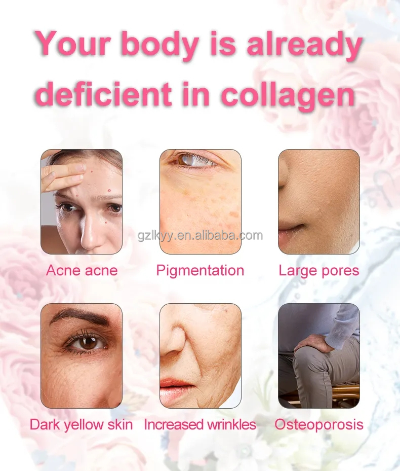 OEM/ODM Vegan Collagen Peptide Powder Moisturizing Skin Whitening Collagen Jelly Stick