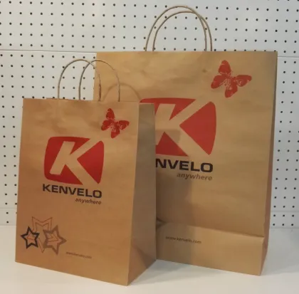branded kraft paper bags