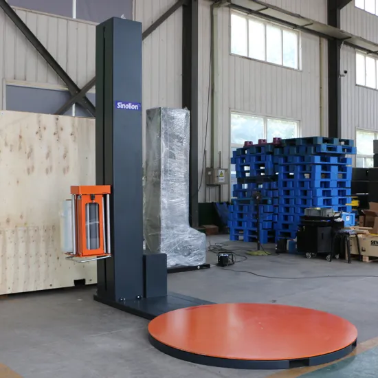 Fully Auto Pallet Wrap Pneumatic Pallet Wrap Machine Pallet Stretch Wrapping Machine