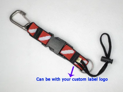 Plastic Underwater Diving Flashlight Hold Clip