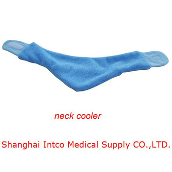 Triangle neck cooler gel cooling scarf