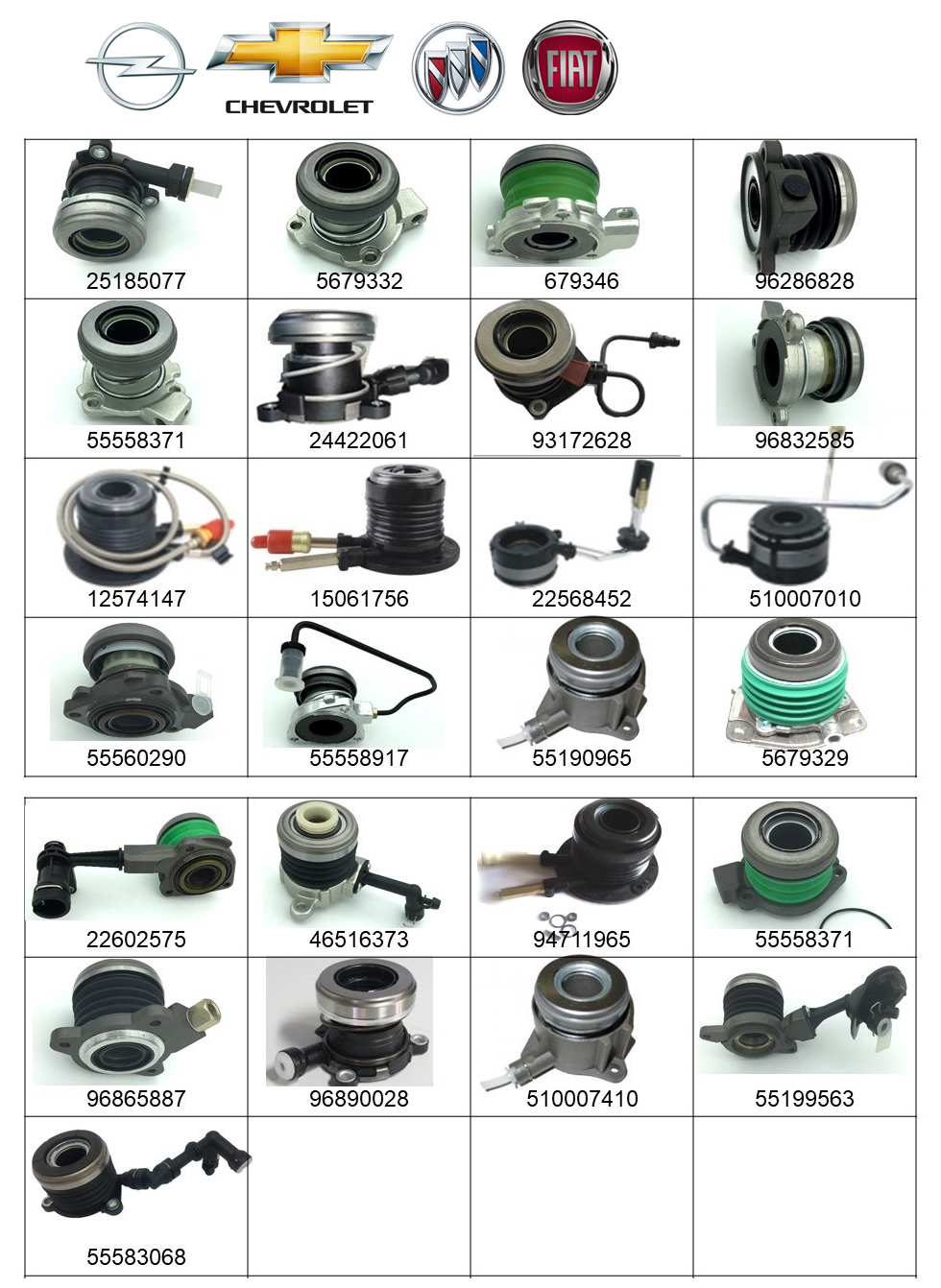 Clutch Release Bearing For Volvo - Multiple Part Numbers, High Quality ...