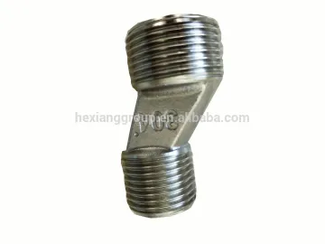 corner for stainless steel material for sanitary ware faucet