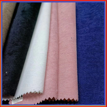 Corduroy plain dyed fabric