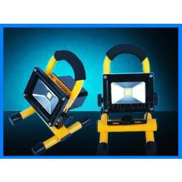 10W Chargeable and portable Led flood light