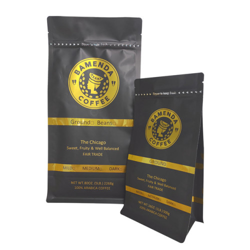 Custom printing 32oz coffee bag recycled packaging