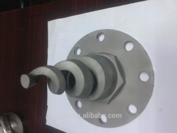4" thread Full cone spiral jet spray nozzle with flange