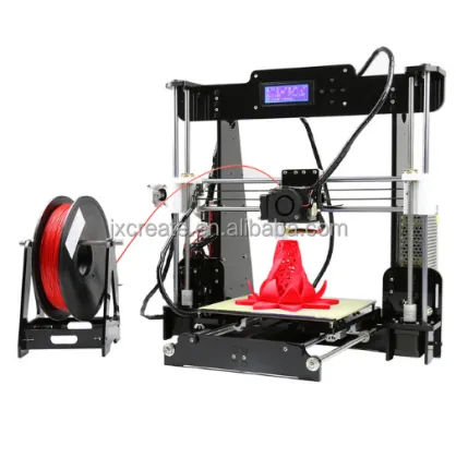 High Accuracy DIY Prusa i3 LCD Screen 3D Printer Kit with SD Card Support - A8