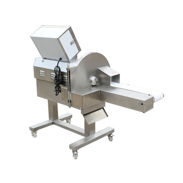 Industrial Commercial Meat Slicers with Conveyor Belt Cooked Meat Slicer Machine