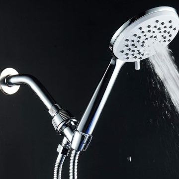 Adjustable water flow SS wall mounted handheld shower