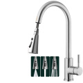 304 Stainless-Steel Pull Down Sprayer Kitchen Sink Faucet