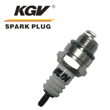 Small engine spark plug without resistance
