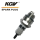 Small engine spark plug without resistance