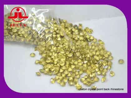 Chaton Crystal Point Back Rhinestone JPG