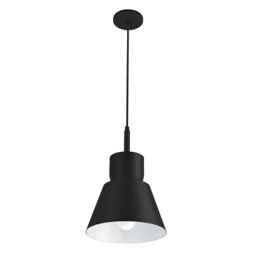 UL Listed Rustic Black Iron Art 1-light Pendant Lamp for Hotels
