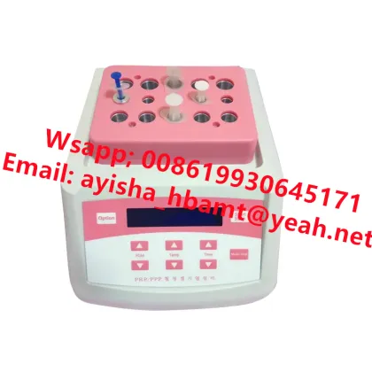 PRP Gel Heating Machine PPP Gel Maker Heater with 10ml/5ml/2.5ml 3 Different Capacity Digital Display Heater Plasma Bio-Filler