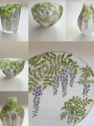 Exquisite Cast Glass Tableware for Modern Decor