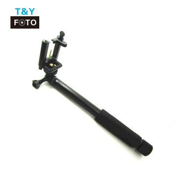 flexible bluetooth rotating selfie stick