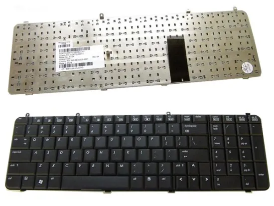 New Original Hp-pavilion Dv9000 Laptop Keyboard Black - 432976-001