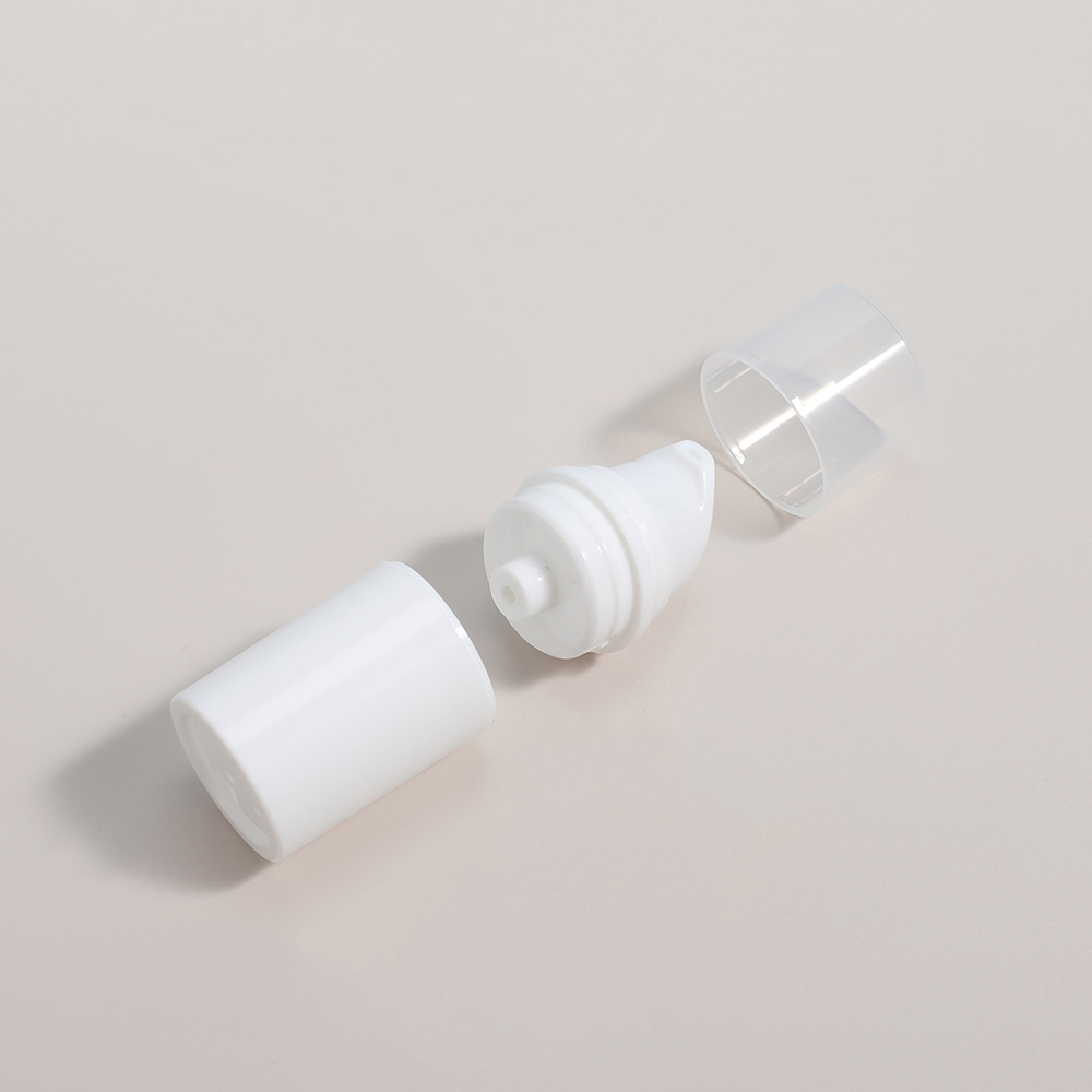 White Cosmetic Airless Pump Bottle for Empty Lotion