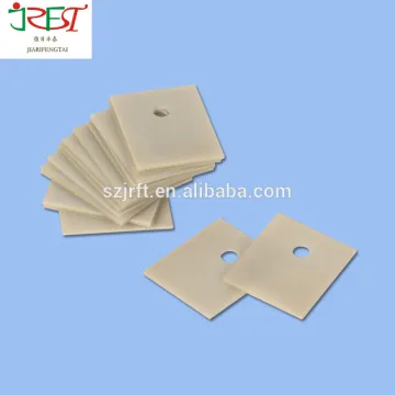 High Thermal Conductivity ALN Aluminum Nitride Ceramic Substrate/Plates For Microwave Circuits