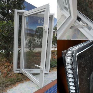 American Style PVC Casement Windows with Fly Screen (CL-C986)