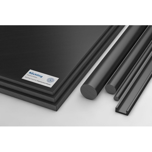 ポリストーン® M ブラック PE PE-UHMW - PE 1000