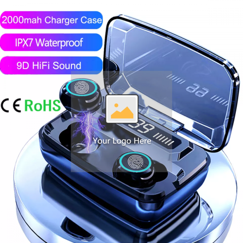 IPX7 2000mah Wireless Earbuds