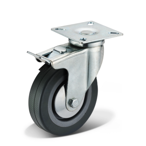 Sabitlenebilir TPR tekerlekli tekerlekler