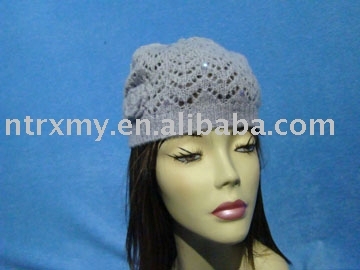 flat-knitting  hats