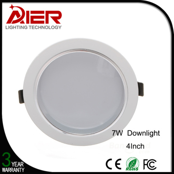 7W Led Ceiling Downlight White/Warm White AC85-265V