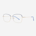 Vintage Square Metal Women's Optical Frames