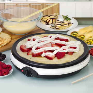 Electric Multifunction Roti Maker - 30CM Non-stick Crepe & Tortilla Maker 1250W