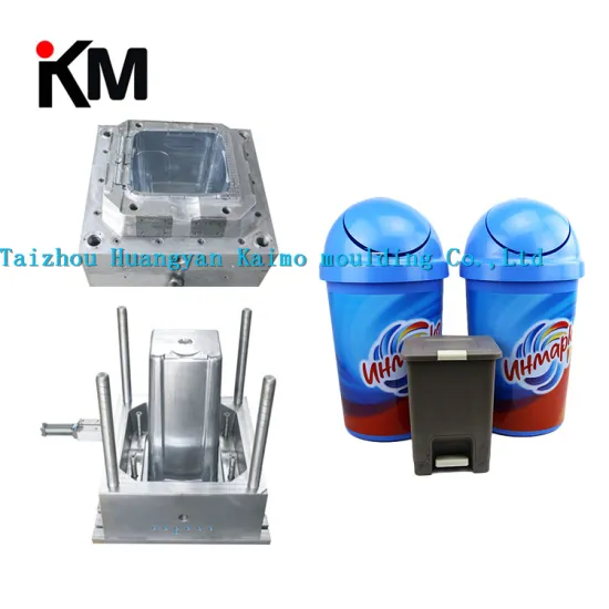plastic injection trash can molding