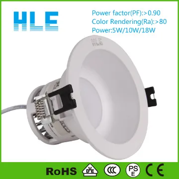 pure white led downlighting cree 10w led downlight