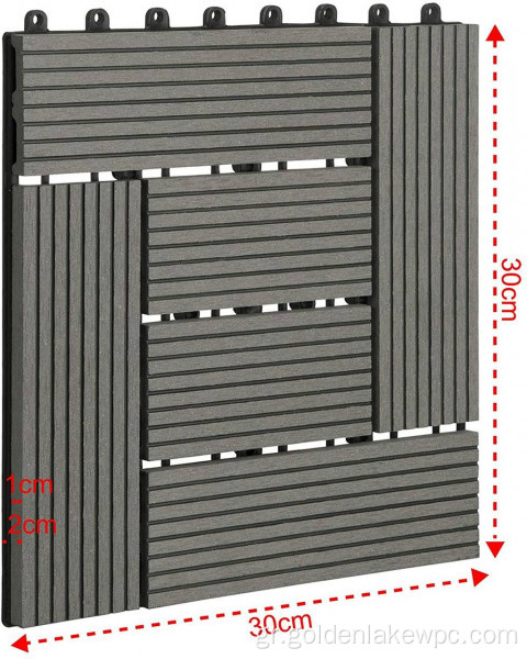 WPC Decking Tiles Classic