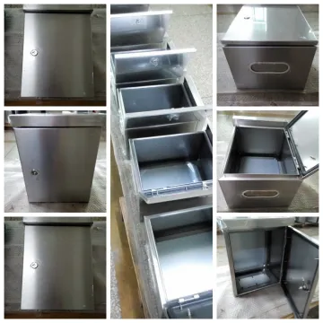 IP65 Custom waterproof stainless steel enclosure