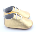 Rubber Outsoles Handmade Wholesale Baby Oxford Shoes