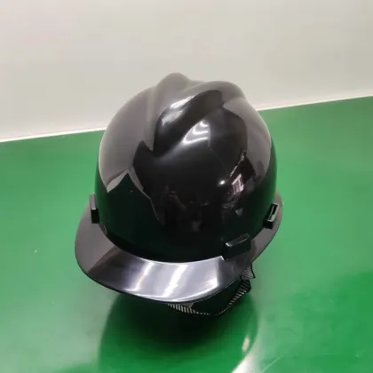Black ABS Labor Protection Safety Helmet for Construction