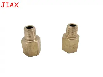 1/8NPT Female to 1/8BSPT Male brass adapter