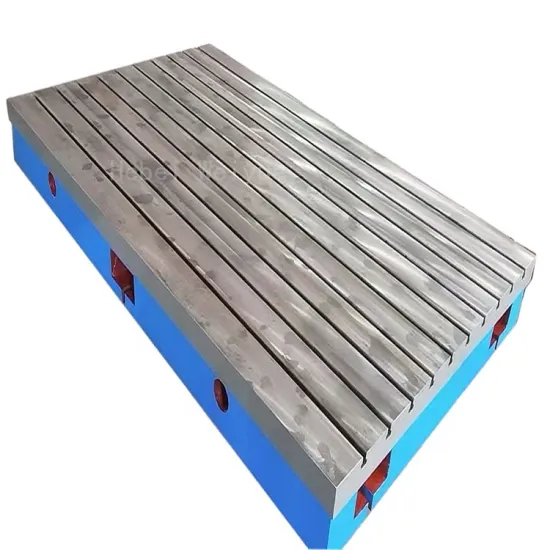 Professional High-Quality T-Groove Cast Iron Workbench Clamping Plate: An Essential Tool for Precision Measuring and Gauging