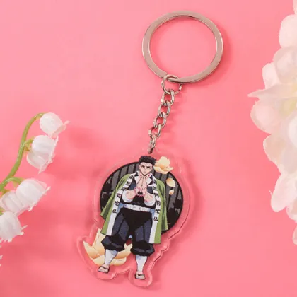 Custom Clear Acrylic Demon Slayer Keychains: Make Your Own Transparent Souvenir