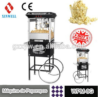 Commercial Hot Air Popcorn Maker Machine For Sale WPM-8G