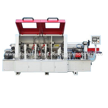 Hot sale edge banding machine with cutting-trimming and gluing