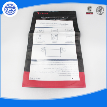 PE Printed Plastic Packing Bag with Handle
